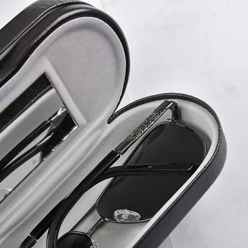 Y-companion: double-layer dual-purpose companion spectacle case