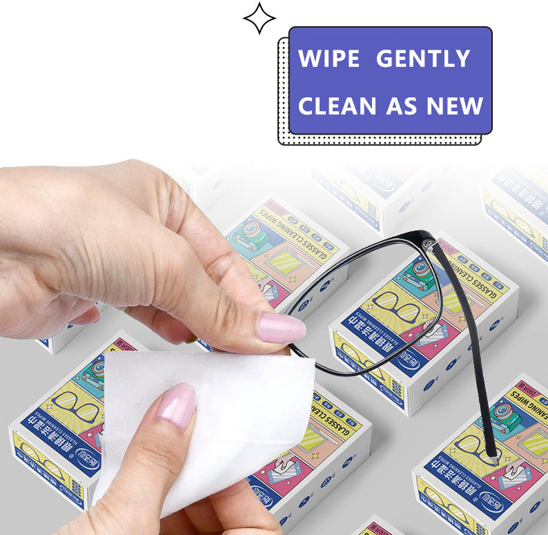 Eyeglass Cleaning Wipes