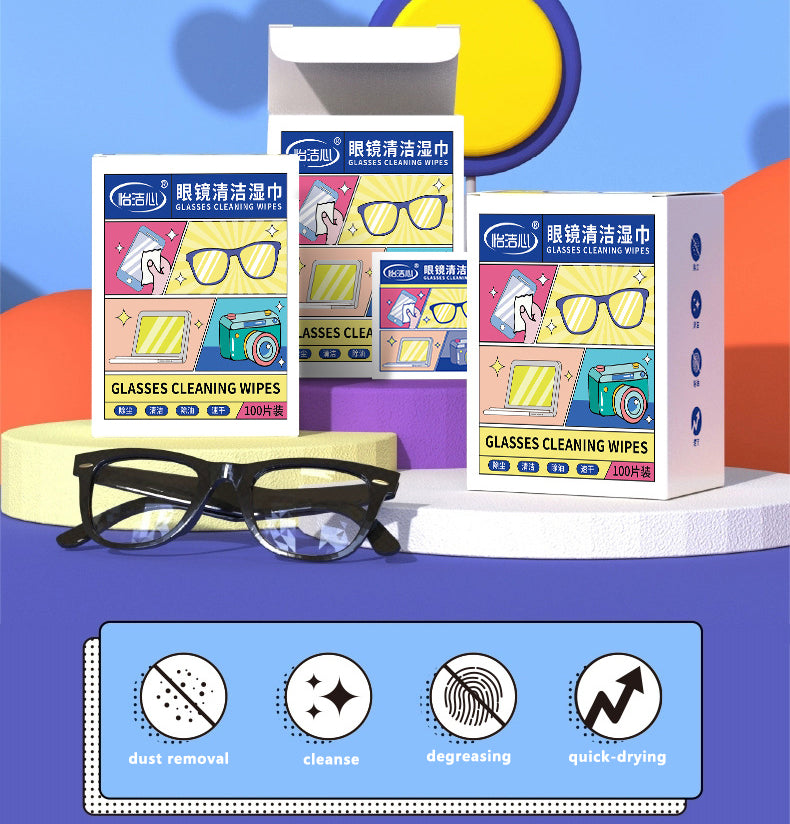 Eyeglass Cleaning Wipes