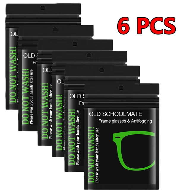Reusable Anti-Fog Wipes Glasses Pre-moistened