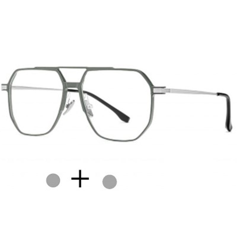 Y-Glasses:Magnetic multi-functional ultra-light titanium frame anti-blue light night vision color-changing 3D glasses