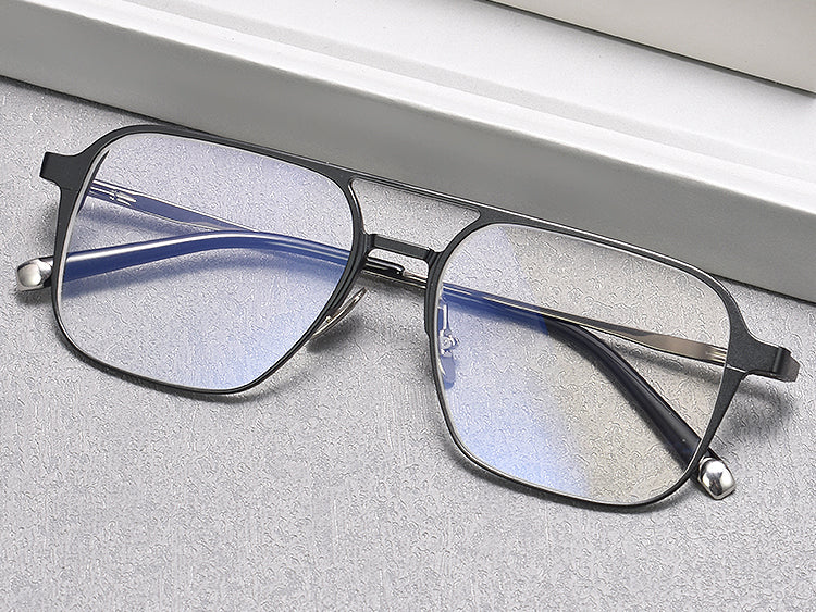 Y-Glasses:Magnetic multi-functional ultra-light titanium frame anti-blue light night vision color-changing 3D glasses
