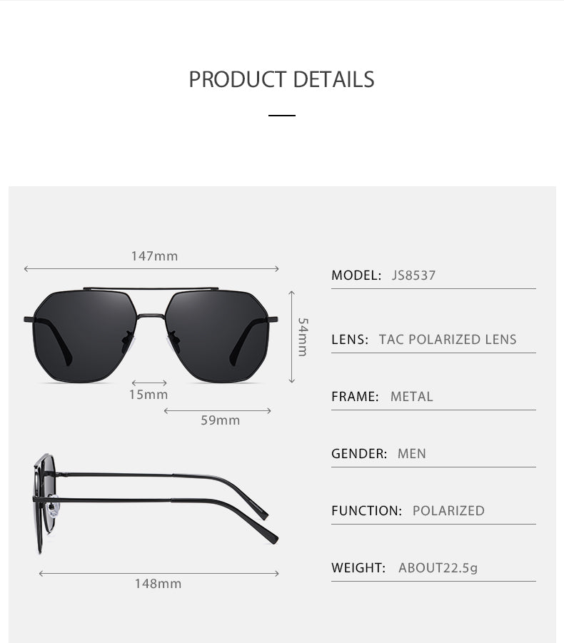 Men Polarized Sunglasses UV400 Pilot Sun Glasses