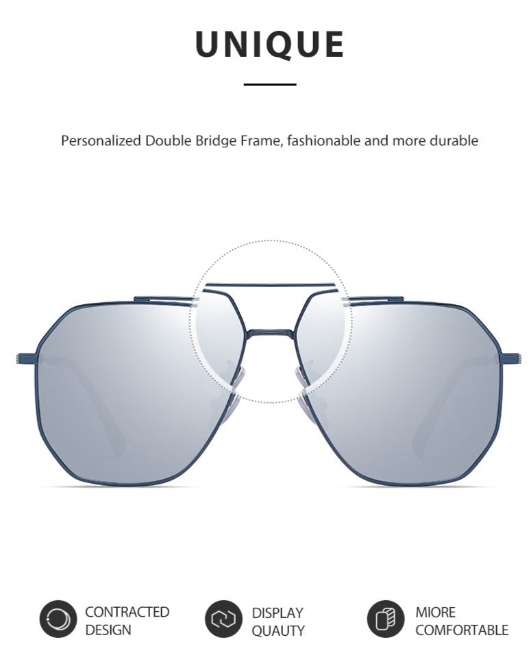 Men Polarized Sunglasses UV400 Pilot Sun Glasses