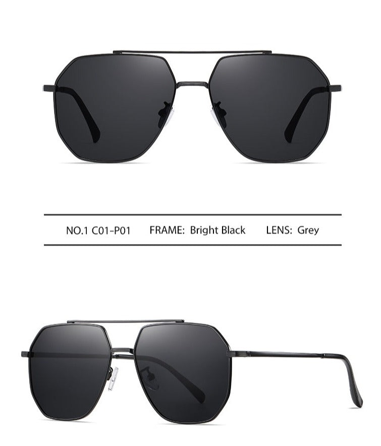 Men Polarized Sunglasses UV400 Pilot Sun Glasses