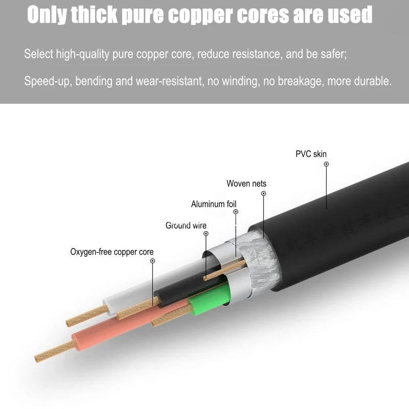 1 in 2 Charging Cable